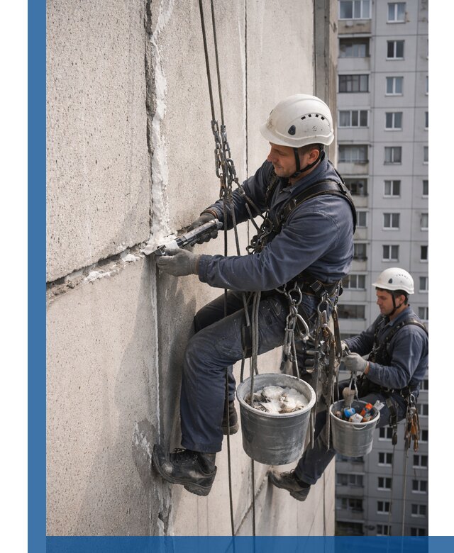 Утепление межпанельных швов в Белове профессионально и надежно