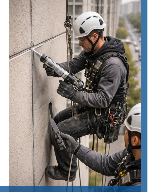 Первичная герметизация швов в Белове от 652 р. | ВЫСОТНИК-Блв