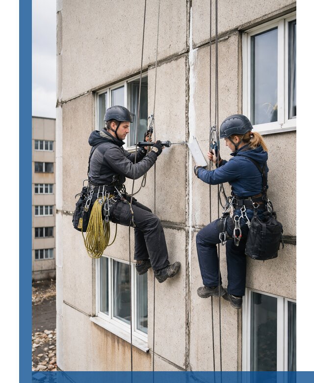 Герметизация межпанельных швов тёплым швом в Белове