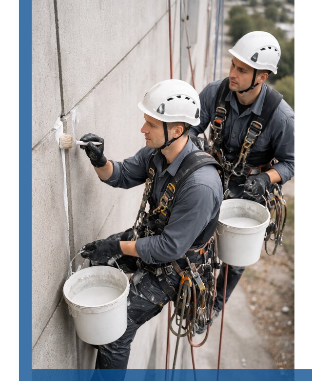 Противогрибковая обработка швов в Белове для фасадов и кровель