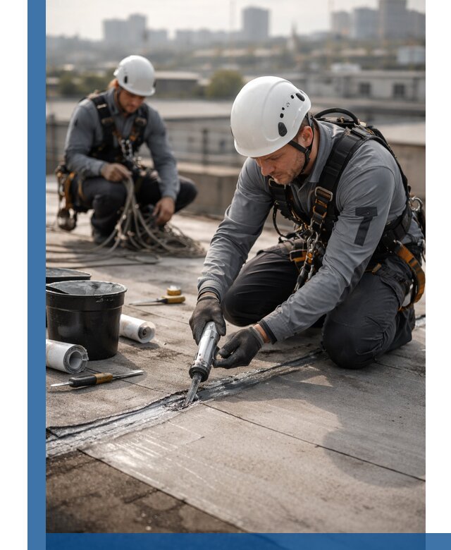 Аварийное и капитальное устранение протечек кровли в Белове