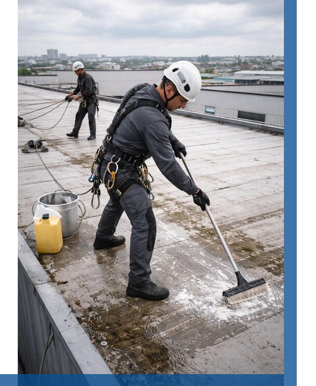 Очистка крыши по графику в Белове от 8144 р. | ВЫСОТНИК-Блв