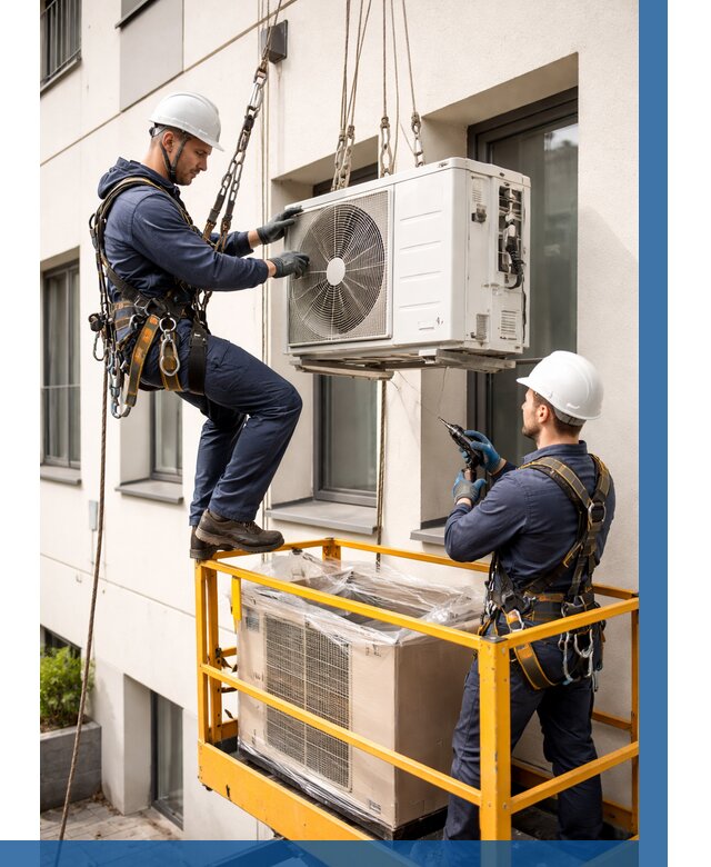 Демонтаж внешнего блока кондиционера в Белове от 3801 р. | ВЫСОТНИК-Блв