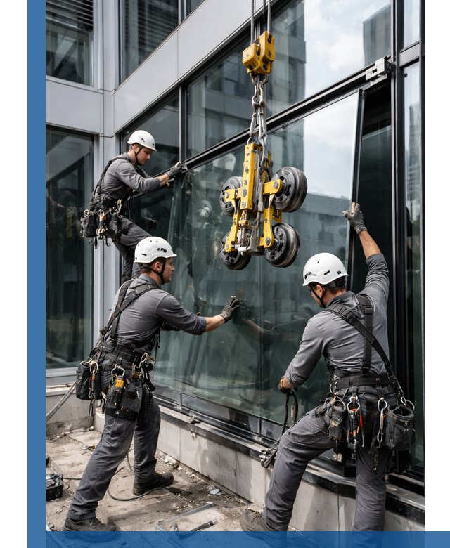 Структурное остекление фасадов в Белове монтаж и обслуживание