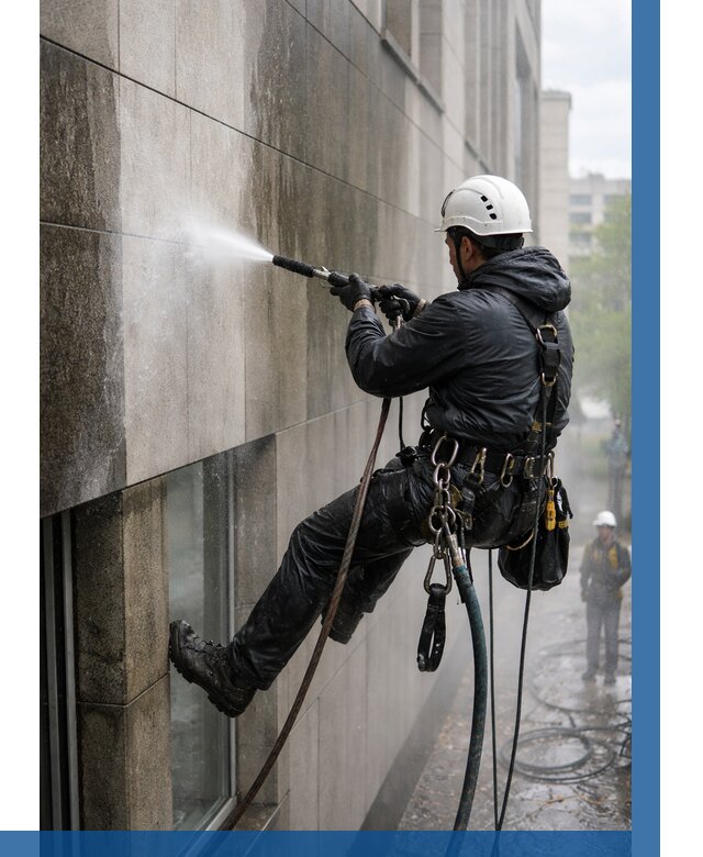 Гидроструйная очистка поверхностей в Белове от 923 р. | ВЫСОТНИК-Блв