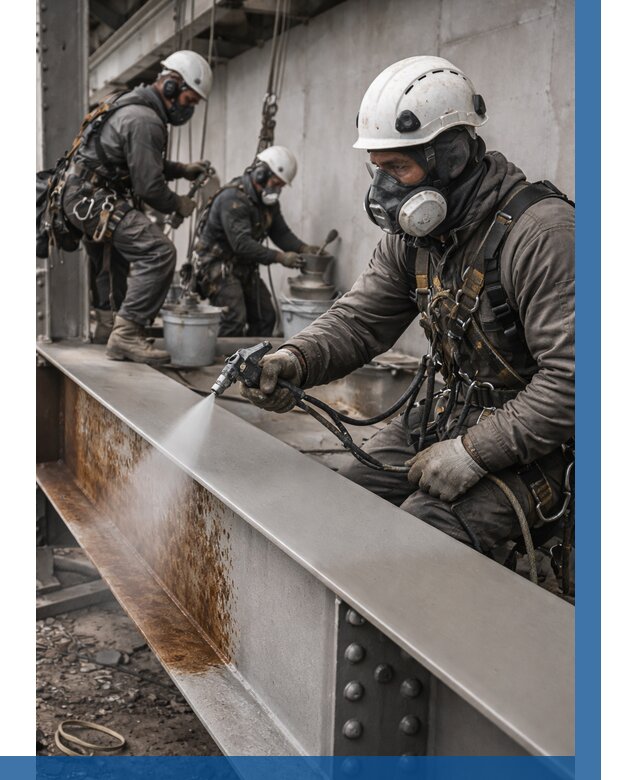 Антикоррозионная покраска металла в Белове от 760 р. | ВЫСОТНИК-Блв