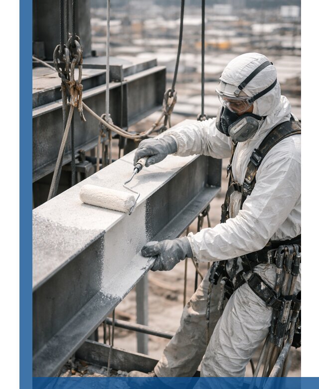 Профессиональная огнезащитная обработка металлоконструкций в Белове