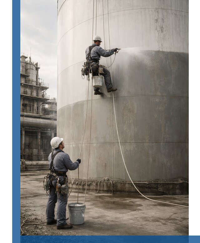 Покраска стальных резервуаров и емкостей в Белове профессионально