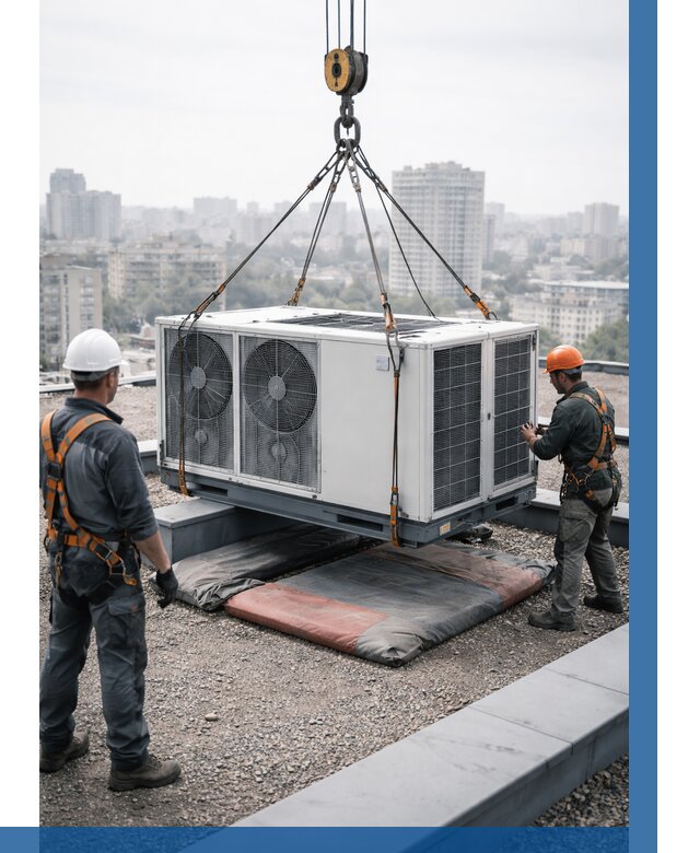 Подъем груза на крышу в Белове от 5430 р. | ВЫСОТНИК-Блв заказать