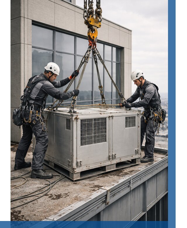 Такелажные работы на высоте в Белове от 8687 р. | ВЫСОТНИК-Блв