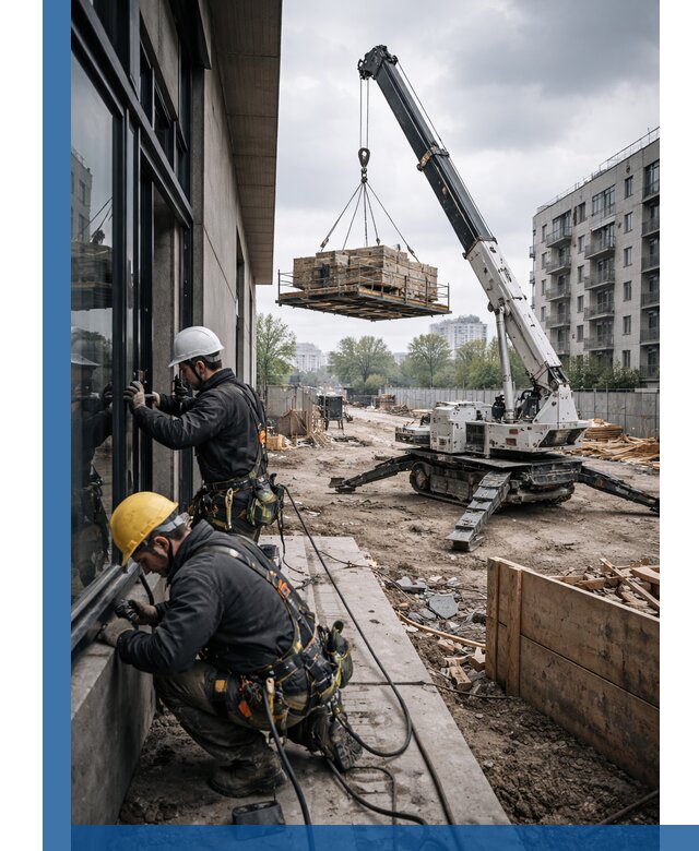 Аренда крана Пионер в Белове для строительных работ