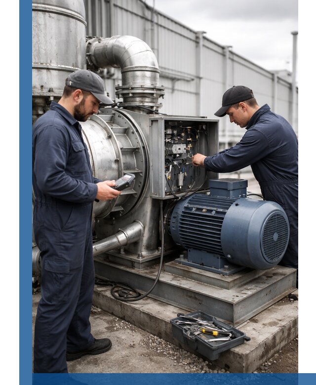 Техническое обслуживание промышленного оборудования в Белове
