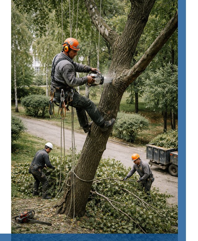 Кронирование деревьев в Белове от 7058 р. | ВЫСОТНИК-Блв