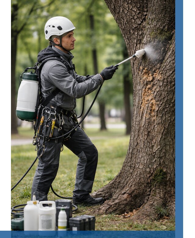 Обработка деревьев от вредителей в Белове от 4887 р. | ВЫСОТНИК-Блв